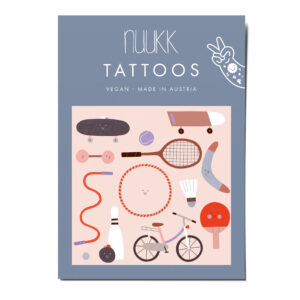 nuukk Bio Kindertattoos / Tattoos, vegan, Motive: Sport