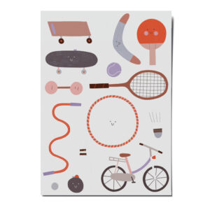 nuukk Bio Kindertattoos / Tattoos, vegan, Motive: Sport