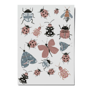 nuukk Bio Kindertattoos / Tattoos, vegan, Motive: Käfer, Marienkäfer, Schmetterling, Insekten. Tattoos Käferchen