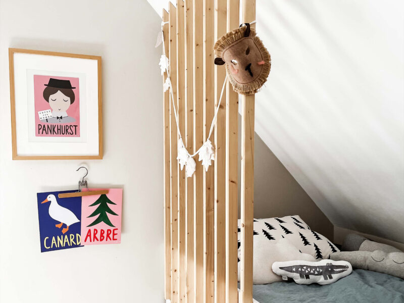 Ikea Hack: Kinderbett selber bauen, Ivar mit viel Stauraum