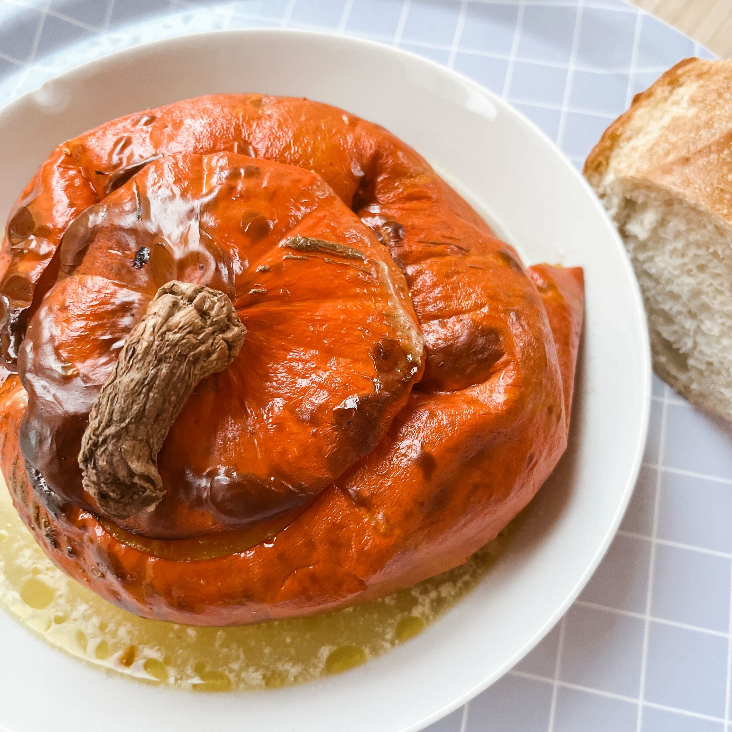 Kürbis einfach lecker: Kürbisrezept nach Paul Bocuse, überbackener Käse