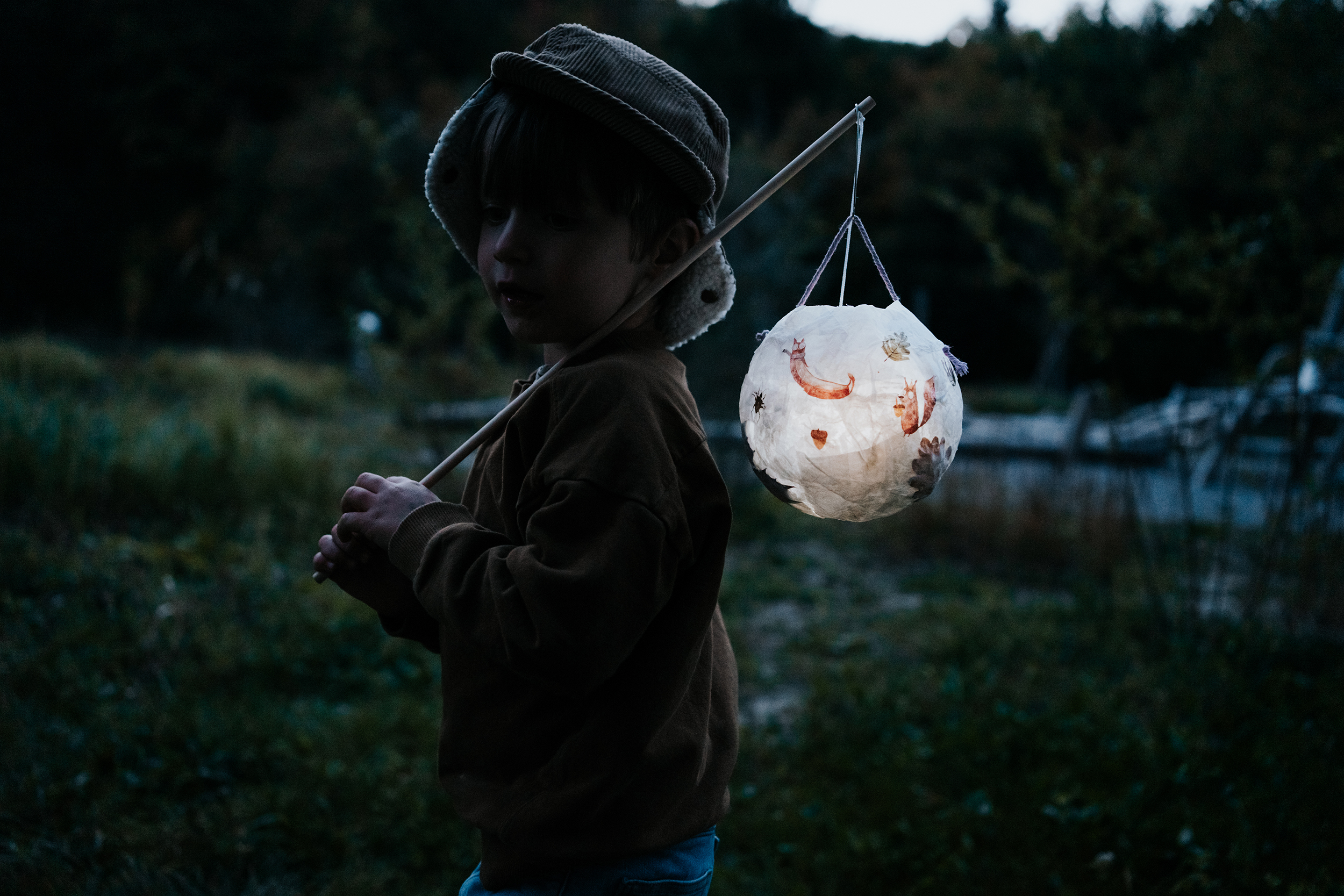 Anleitung: Laterne aus Luftballon basteln