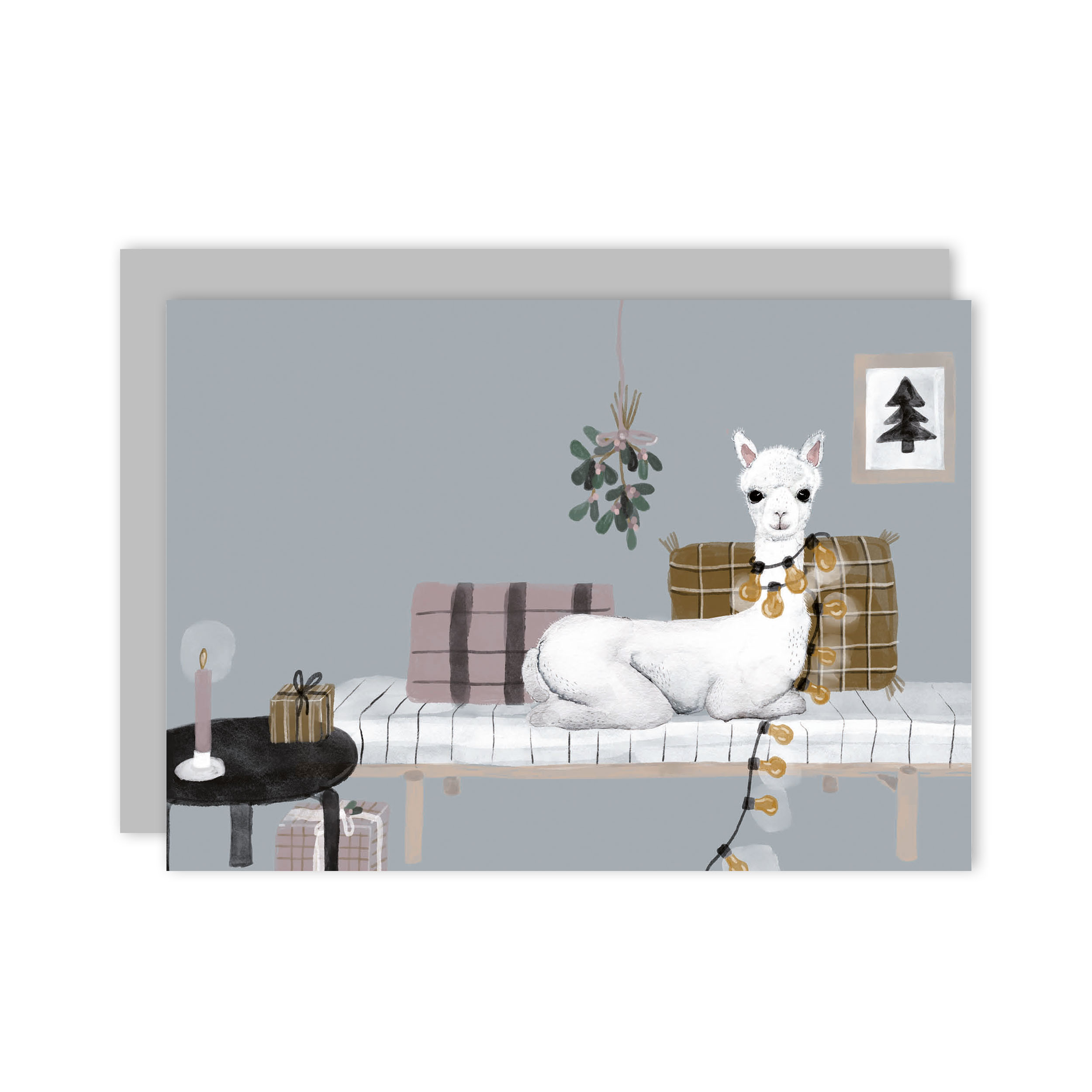 CAR-2.18_Alpaca Weihnachtskarte "Alpaka" – Bild 1