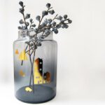 Porzellansticker "Kleine goldene Stadt”