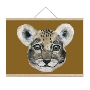 nuukk Kinderposter “Löwenbaby” | A4, Aquarell