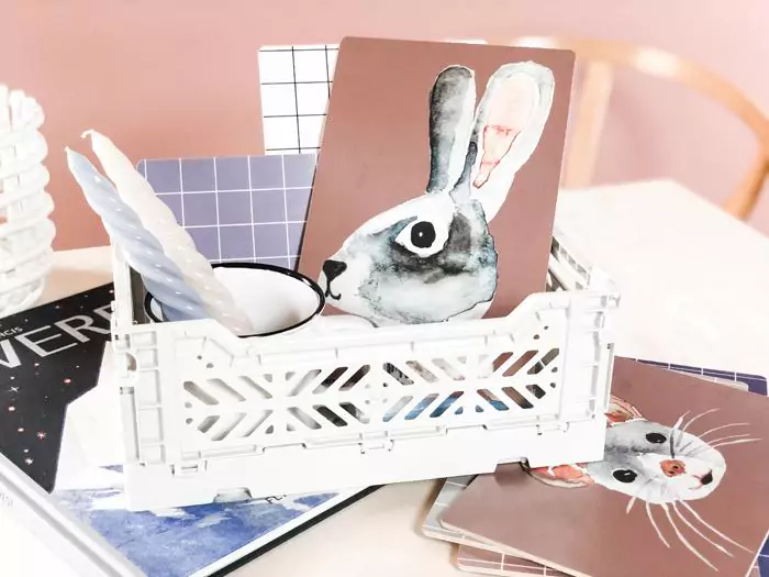 Frühstücksbrettchen “Hase” – Bild 2