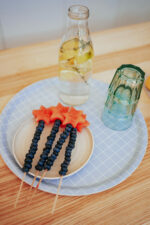 Großes Tablett "Grid Himmelblau” – Bild 4