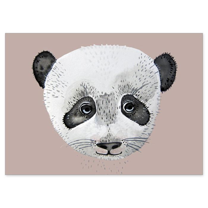panda postcard XS 2