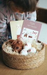 Osternest mit Kindertattoos von nuukk