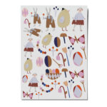 nuukk Bio Kindertattoos / Tattoos, vegan, Motive: Ostern, Lamm, Hase, Osternest, Ostereier, Osterhase