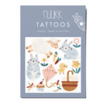 nuukk nachhaltige Kindertattoos / Tattoos, vegan, Motive: Ostern, Lamm, Hase, Osternest, Ostereier, Osterhase. Tattoos Ostertiere