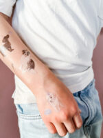 nuukk Bio Kindertattoos / Tattoos, vegan, Motive: Hunde, Pudel, Dackel, Mops