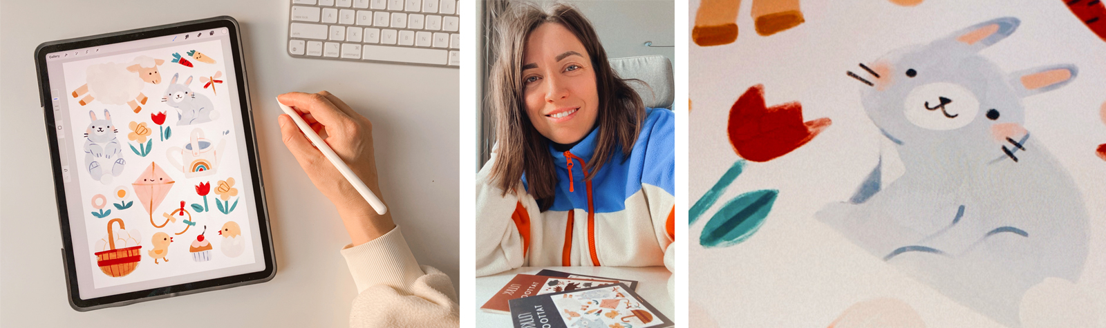 Elena Compte Collaboration Ostern Kindertattoos