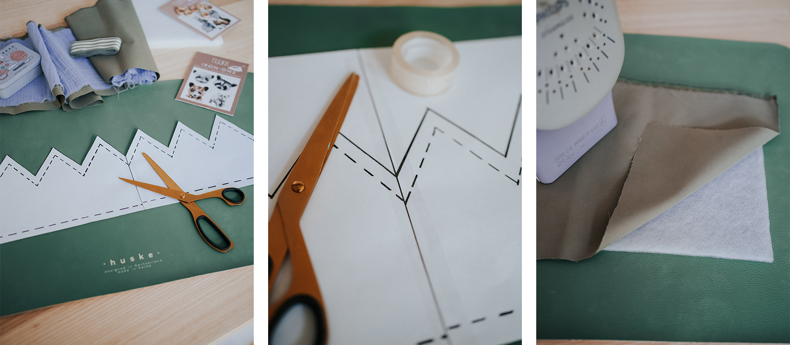 Anleitung-geburtstagskrone-buegelbilder-nuukk-step2-web Geburtstagskrone für Geburtstagskind, Nähanleitung, Bügelbilder, Bär, selber nähen, Schnittmuster