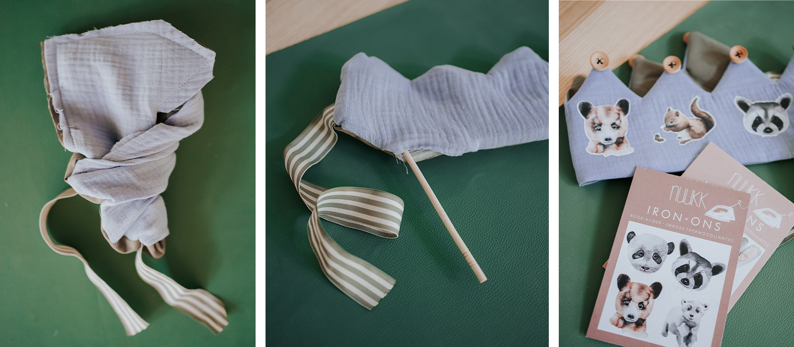 Anleitung-geburtstagskrone-buegelbilder-nuukk-step5-web Geburtstagskrone für Geburtstagskind, Nähanleitung, Bügelbilder, Bär, selber nähen