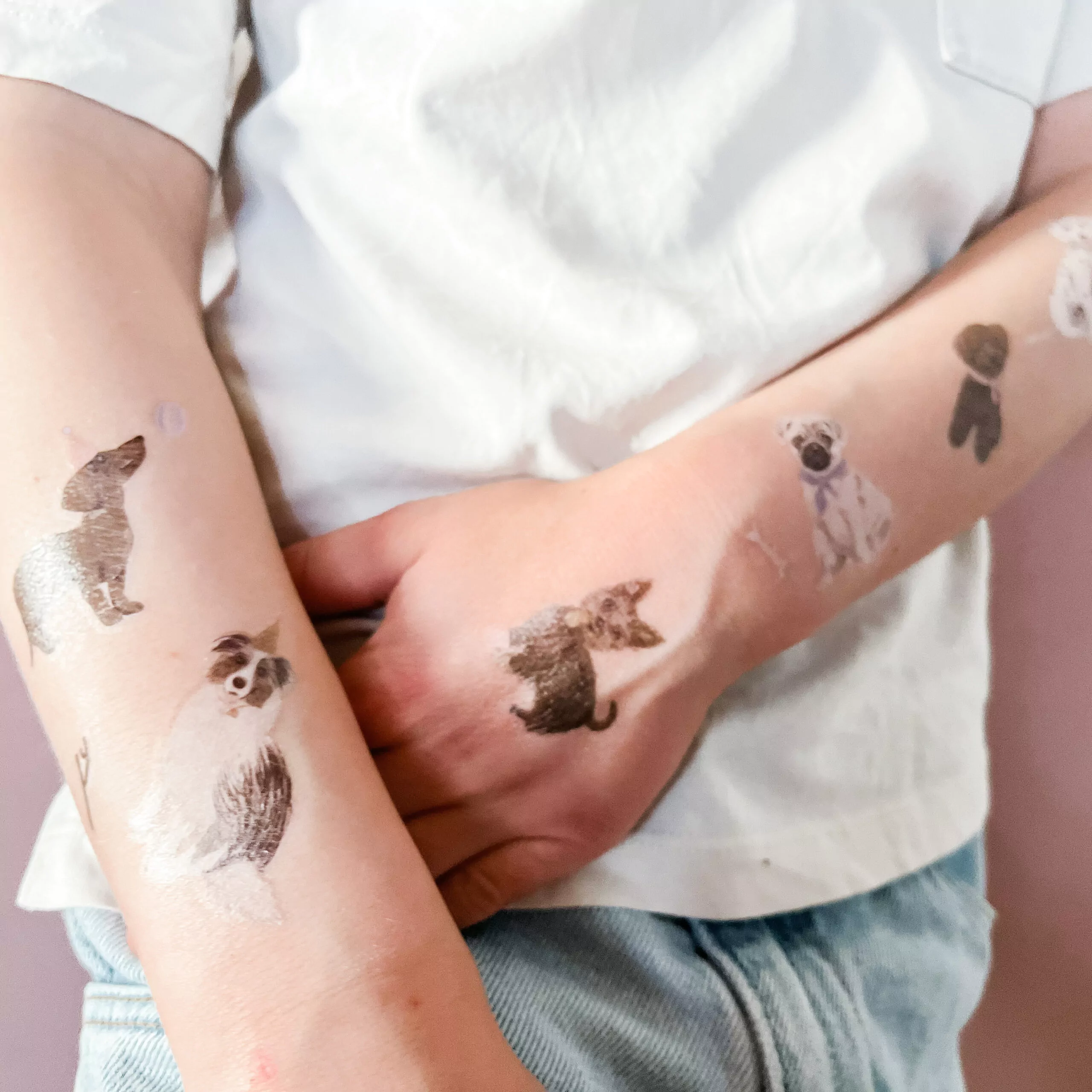 Hunde Kindertattoos nuukk