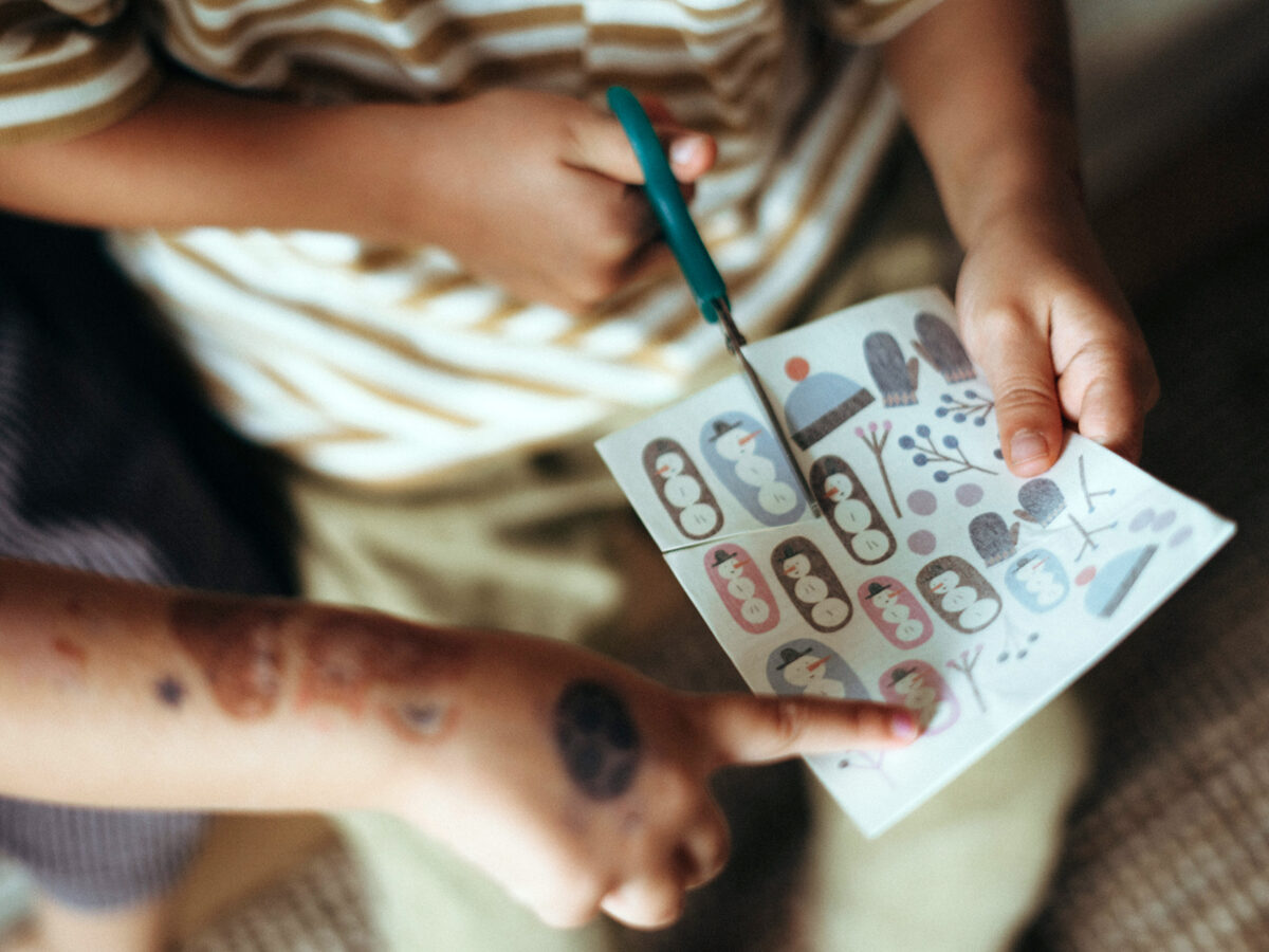 nuukk Bio Kindertattoos / Tattoos, vegan, Motive: Winter, Schneemann, Winter, Weihnachten