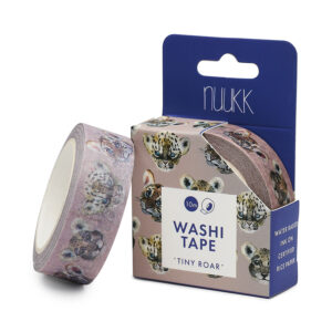 Washi Tape / Klebeband von nuukk, Motive: Löwe, Tiger, Leopard, Raubtiere
