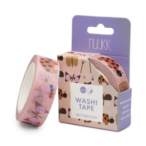 Washi Tape / Klebeband von nuukk, Motive: Marienkäfer, Schmetterling, Frühling, Insekten, Käfer