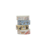 Washi Tape/ Klebeband von nuukk, Stapel, Motive: Hase, Hunde, Haustiere, Vögel