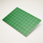 Frühstücksbrettchen Grid grasgrün, schneidebrett detailaufnahme, rueckseite, furniertes holz