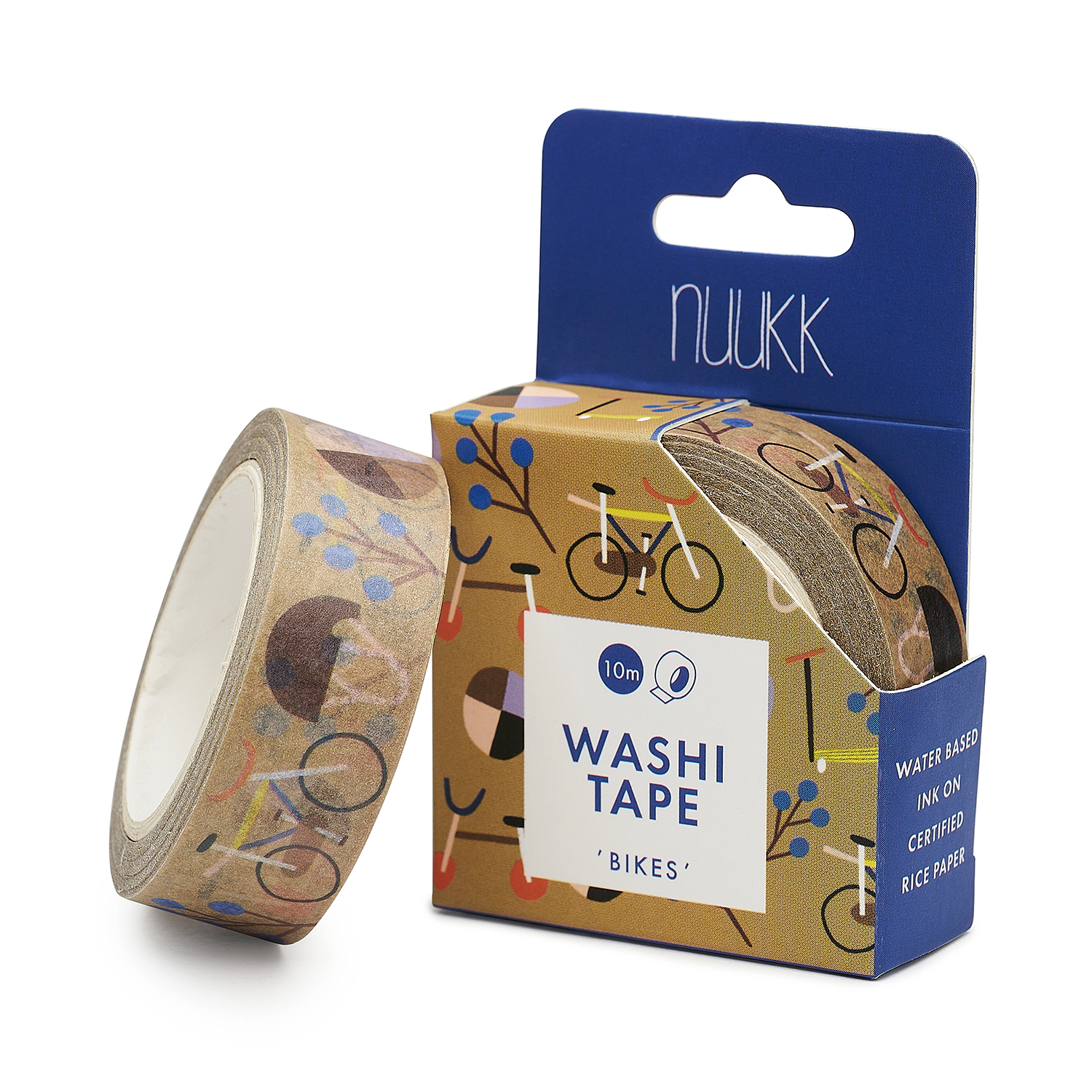 Washi Tape / Klebeband / Masking Tape von nuukk, Motive: Fahrrad, Ball, Outdoor