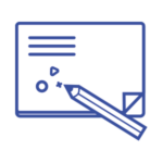 Schreibtischunterlagen