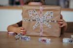 Washi Tape und Maskingtape mit käfern, Schmetterlingen. Geschenk verzieren mit Tape