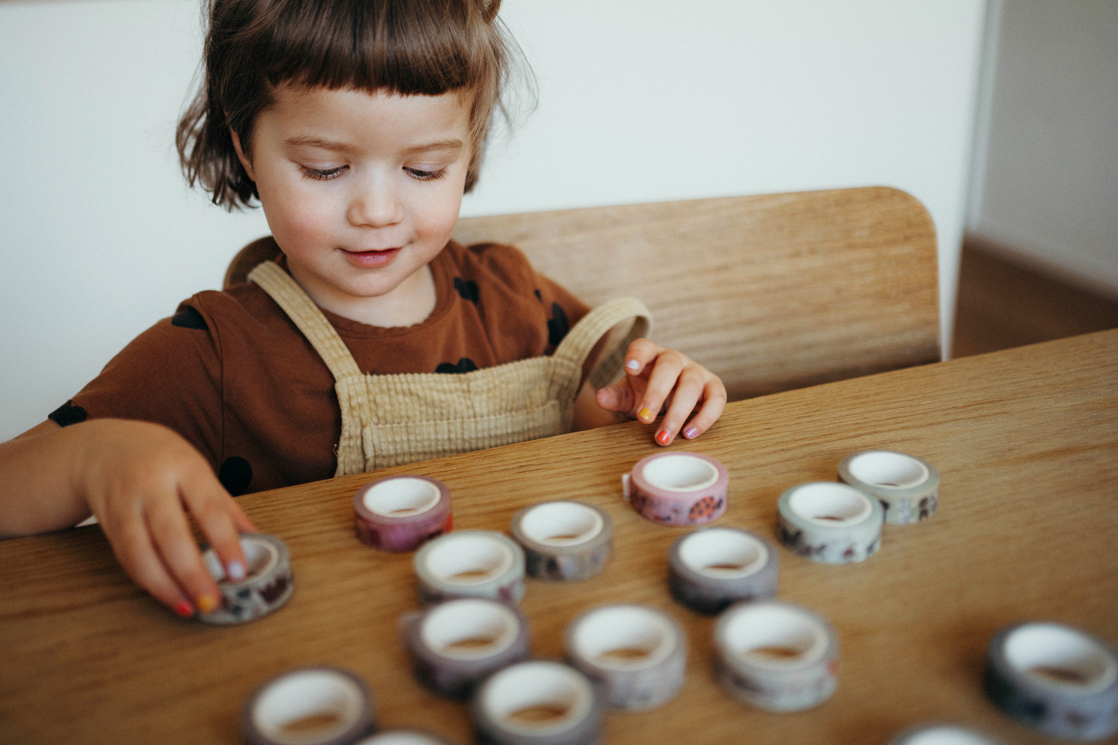 Washi Tape und Maskingtape mit verschiedenen Motiven