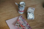 Washi Tape und Maskingtape mit wilden Tieren wie Elefant, Affe und Zebra