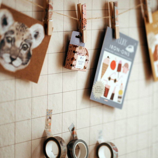 Bilderleiste basteln mit Washi Tape