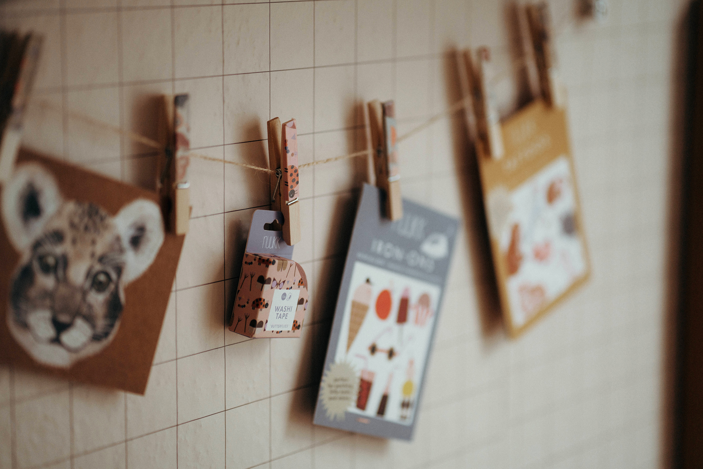 Bilderleiste basteln mit Washi Tape