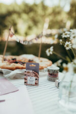 Sommerparty, nuukk, Sommerparty für Kinder, Wimpelkette mit Washitape, Kuchentopper selber machen