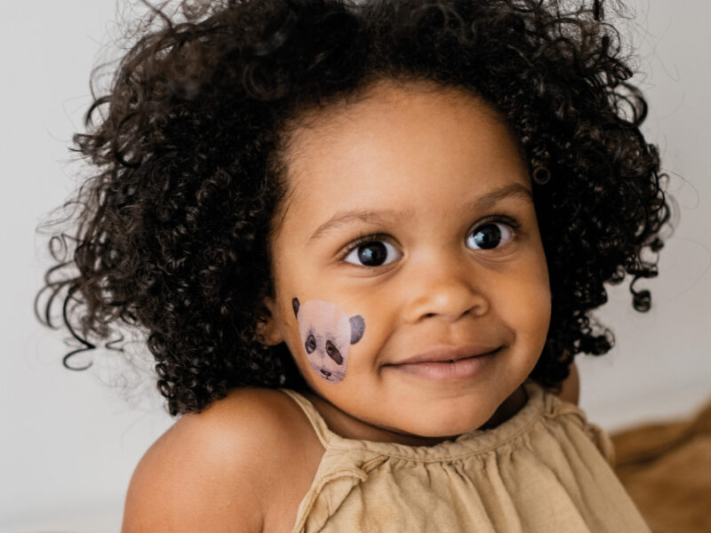 nuukk Bio Kindertattoos / Tattoos, vegan, Motive: Panda. Tiere Kindertattoos