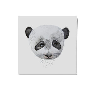 Minitattoo Panda, Aquarell-Illustration, Migebsel, Kindergeburtstag, Geschenk, nachhaltig, Kindertattoo