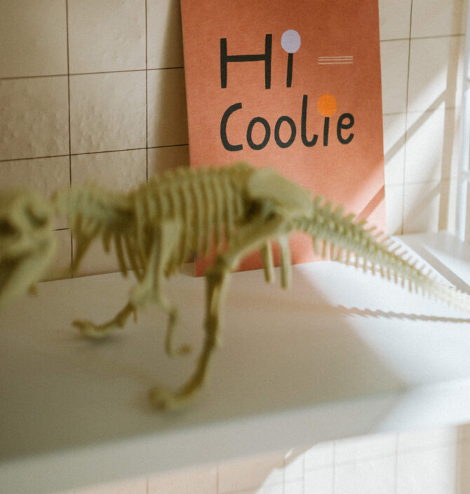 Einschulung 50 Postkarten von Anna Katharina Jansen auf dicke Holzschliffpappe gedruckt. Motive: Hi Coolie