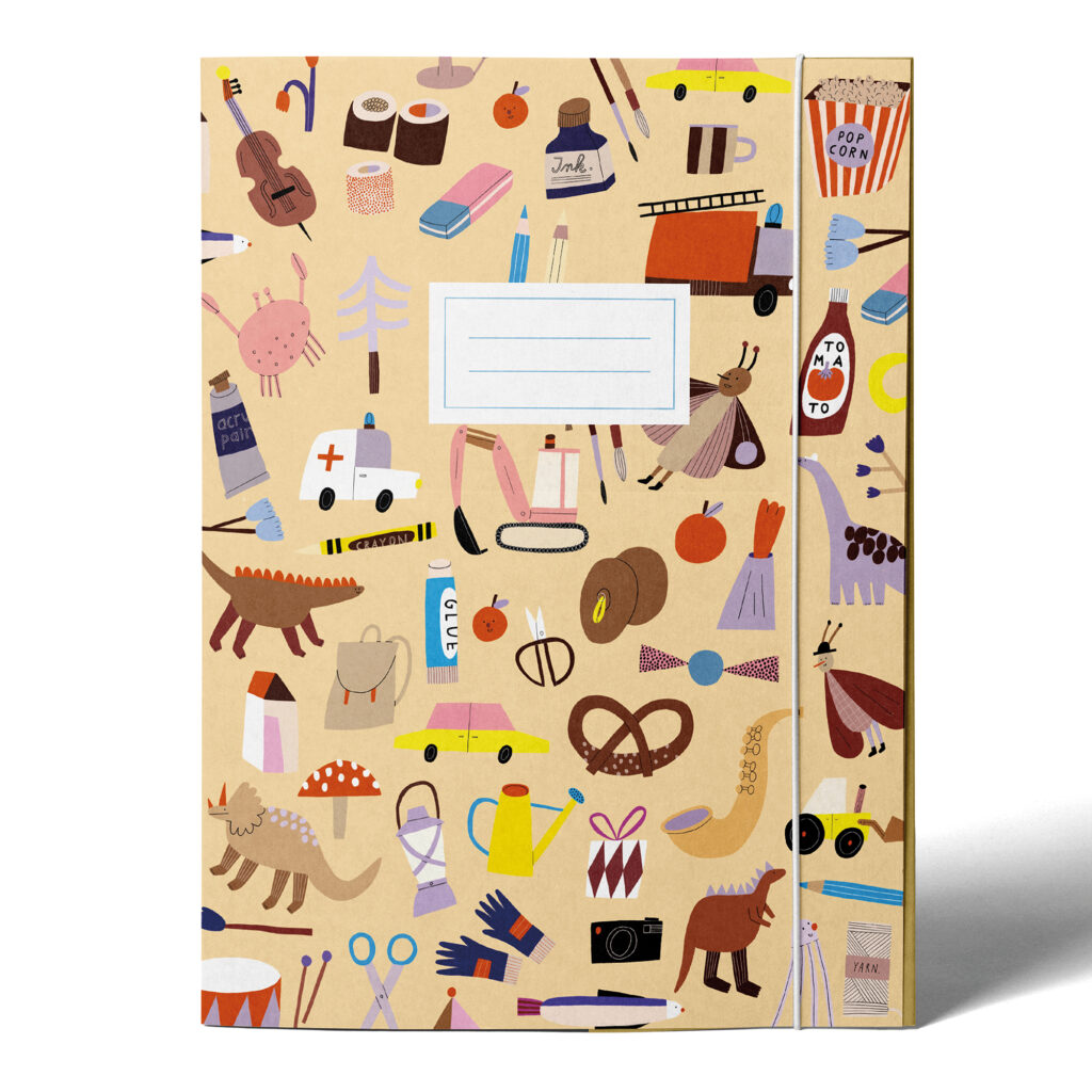 Sammelmappe happy standing web