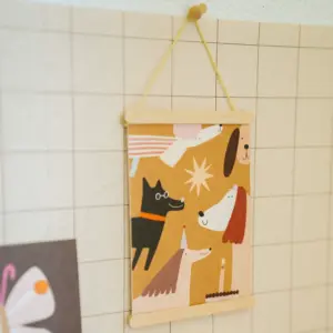 Bilderleiste selber machen mit Eisstilen, Bilderleiste DIY, Anleitung