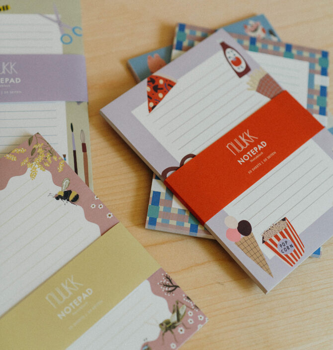 Einschulung 7 Notizblöcke, Notizblock, Fastfood, Bienen, Bauernhof, Din A5