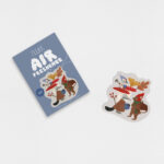 Duftanhänger Waldbeere, Duftbaum, Beerenduft, Raumduft, Auto, WC, Waldtiere