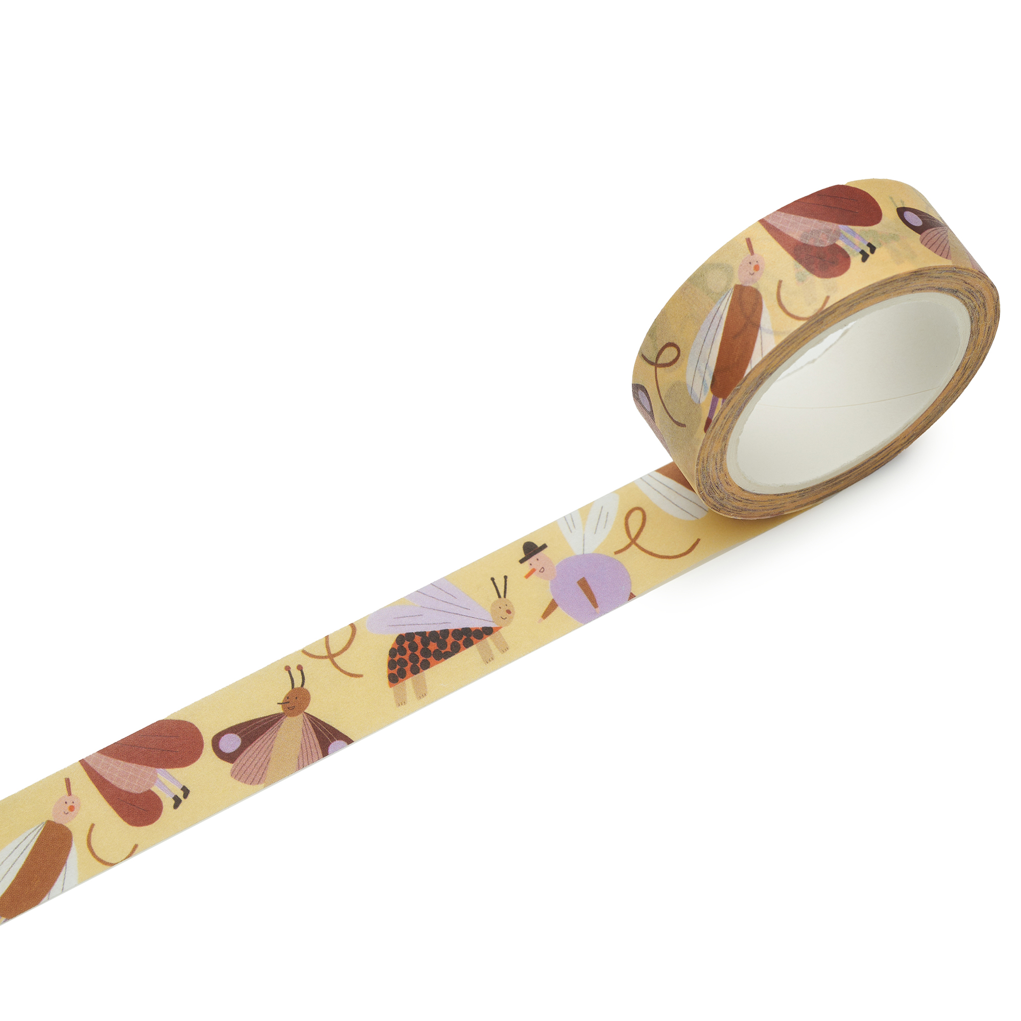 WAS.1.29 washi fluttering friends nuukk tape web