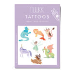 Tattoos Einhorn, Kindertattoos, Fee, Drache, Fantastische Tiere, Melinda Berti, Kindertattoos Einhorn