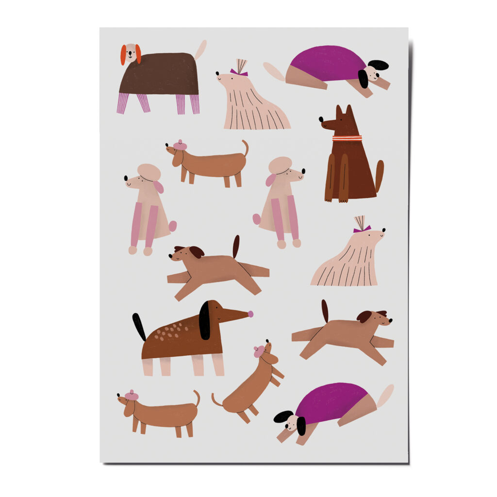 Tattoos Hunde Crew, Kindertattoos, Dackel, Pudel, Anna Katharina Jansen