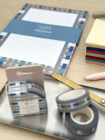 Papeterie, Pattern Party, Schreibtisch, Washi Tape, Notizblock