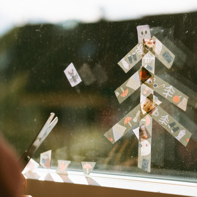 Buntes Washitape von nuukk, DIY, basteln, Washi Tape für Kinder, viele Motive, Fensterbilder mit Washi Tape, Masking Tape